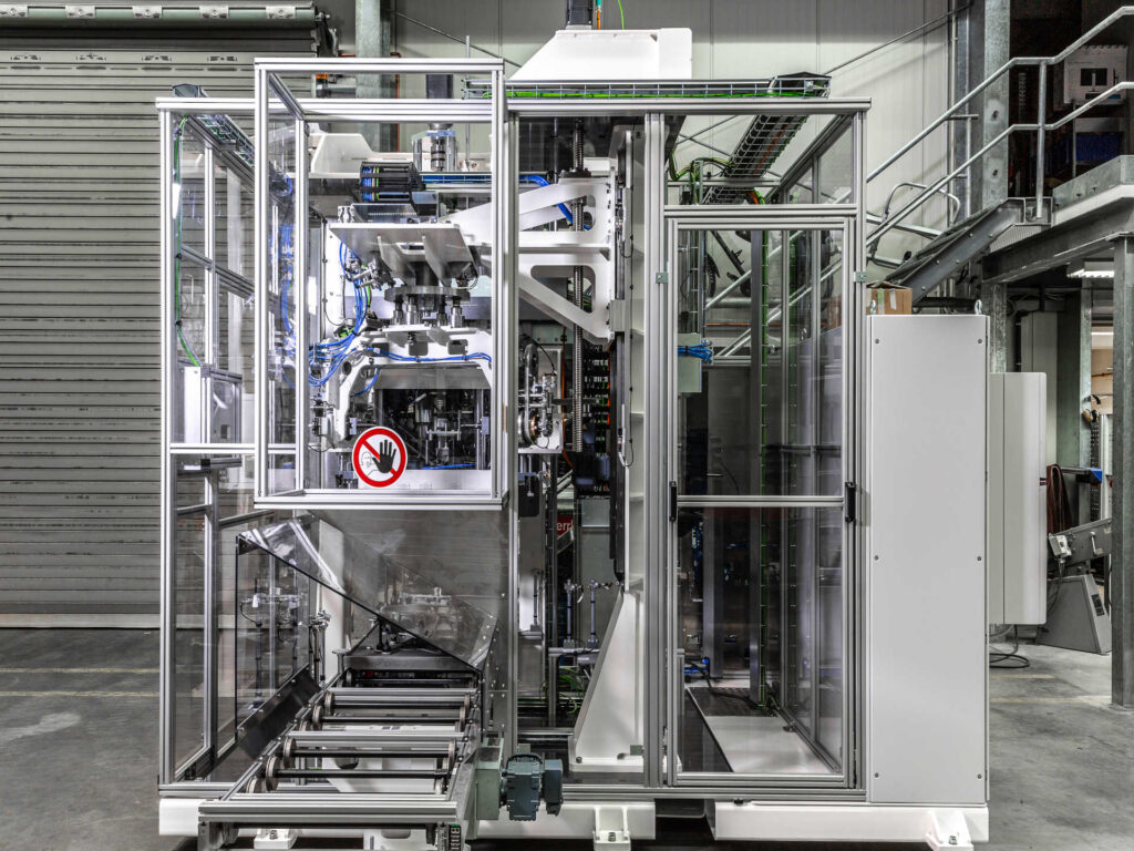 Außenansicht des Messsystems zur dynamischen Erfassung der realen Lagervorspannung im Elektroantrieb unter Montagebedingungen.